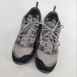 Keen Women Terradora II Waterproof Grey Fabric Hiking sneakers sz 7